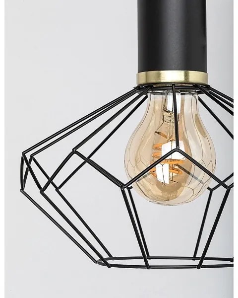 Rabalux 71064 - Nástenné svietidlo FRAN 1xE27/40W/230V pr. 20 cm čierna