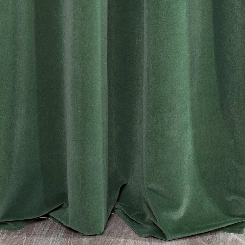 Hotová záclona ADELLE 140x250 CM zelená