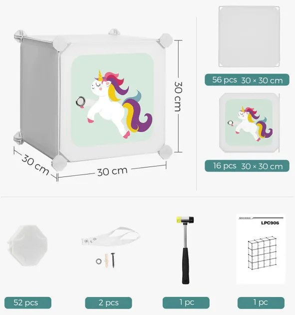 Detská skrinka LPC906W01