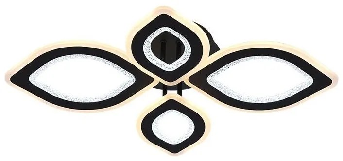 LED Stmievateľný prisadený luster LED/95W/230V 3000-6500K + diaľkové ovládanie