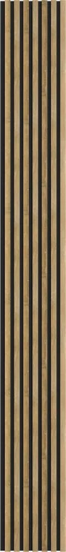 Mexen Lam-B, stenové lamely 275 × 31,5 cm, HDF doska 4 mm, dub medový, S100-275317-2812-066