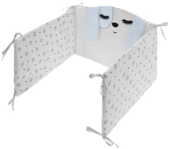 BELISIMA 6-dielne posteľné obliečky Belisima Lovely Puppy 100/135 modré