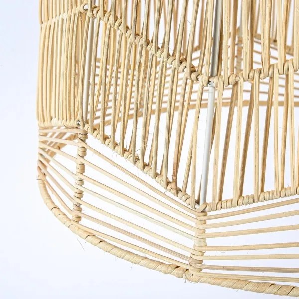 Immax 08263L - Luster na lanku PELO 1xE27/40W/230V pr. 50 cm ratan