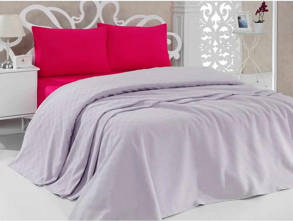 Prikrývka na posteľ Pique 209, 200 × 235 cm