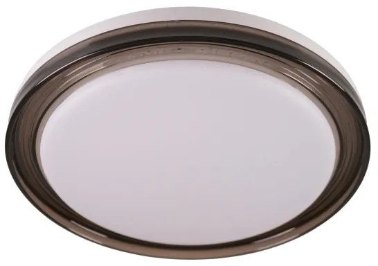 LED Stm koup stropné svietidlo HALINA LED/48W/230V 3000-6000K pr. 38 cm čierna + DO