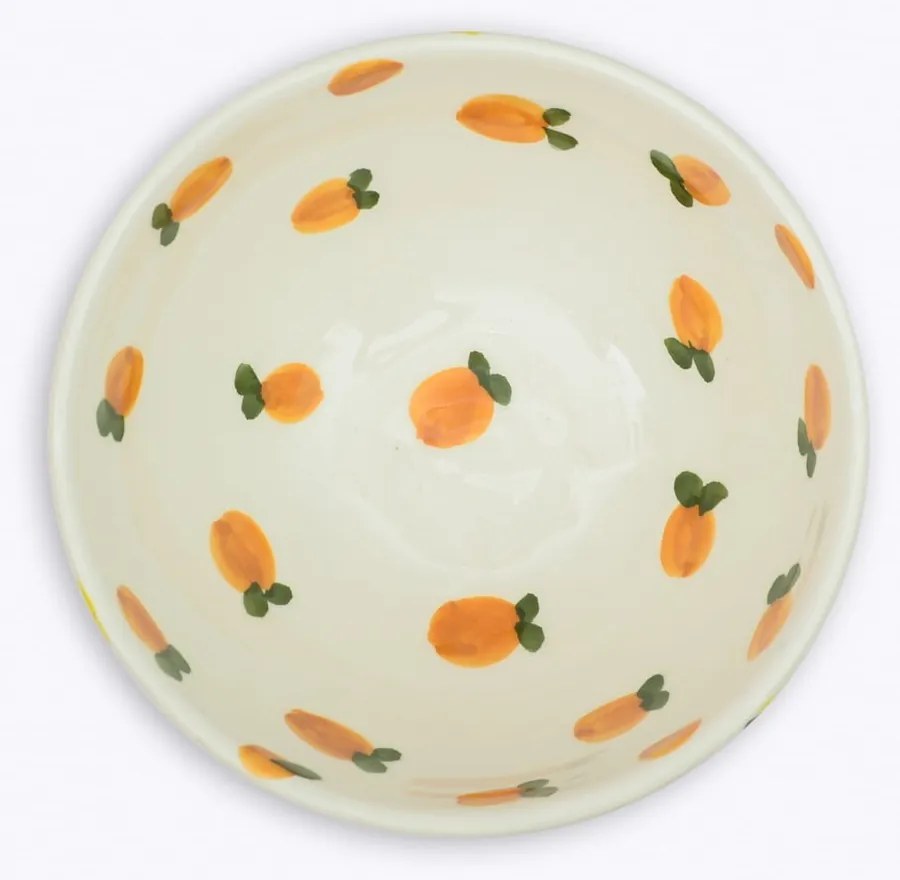 Keramická miska Tierra Bella Citrus, ø 23 cm