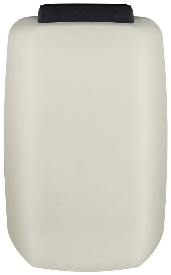 Krémový pedálový oceľový odpadkový kôš 12 l Design – Wenko