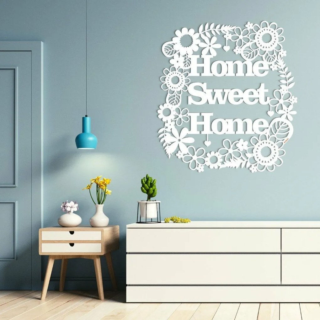 Drevený nápis na stenu - Home Sweet Home | DUBLEZ