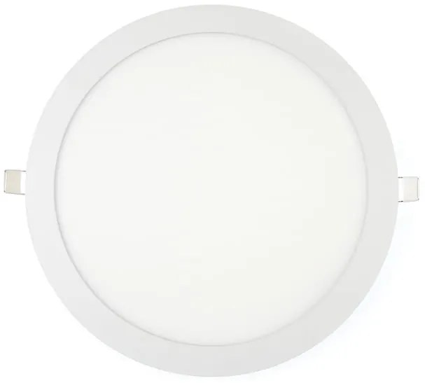 BERGE LED panel kruhový - 300x300x17mm vstavaný - 24W - 230V - 1900Lm - neutrálny