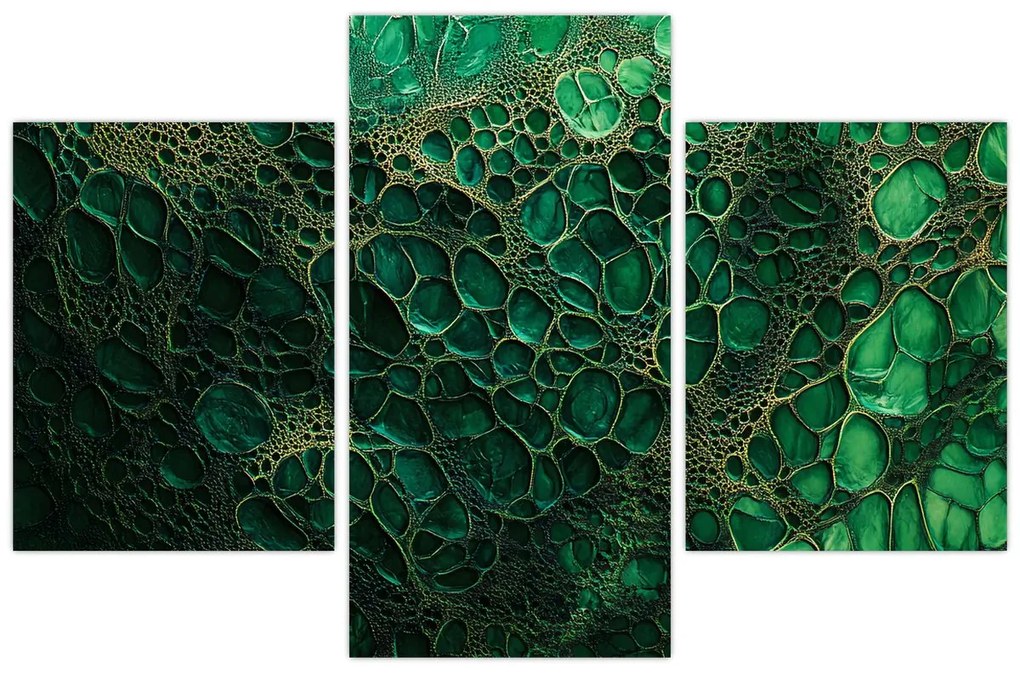 Obraz - Zelený mikroskopický záber (90x60 cm)
