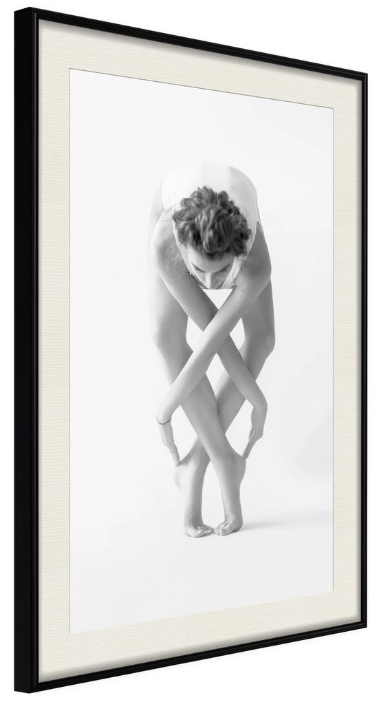 Artgeist Plagát - Ballet [Poster] Veľkosť: 40x60, Verzia: Čierny rám s passe-partout