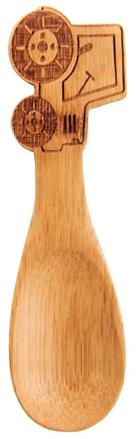 Súprava 3 detských bambusových lyžičiek Sass &amp; Belle Farmyard Friends Tractor