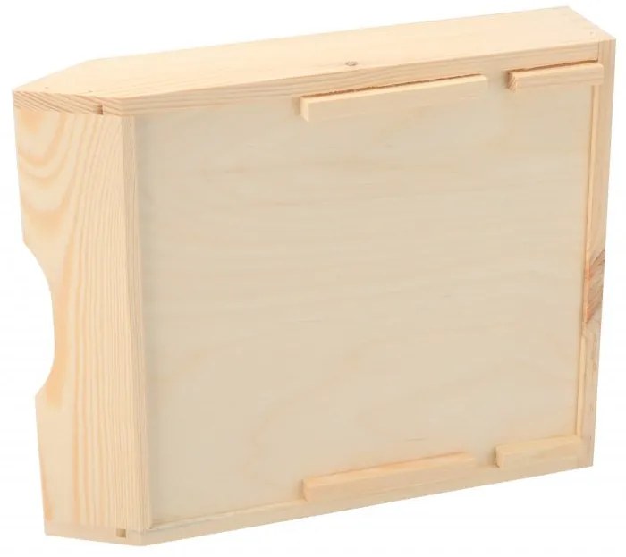 Čisté dřevo Drevený organizér na dokumenty, stohovateľný, na A4