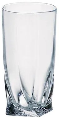 BOHEMIA QUADRO POHÁR 350 ML SADA 6 KS
