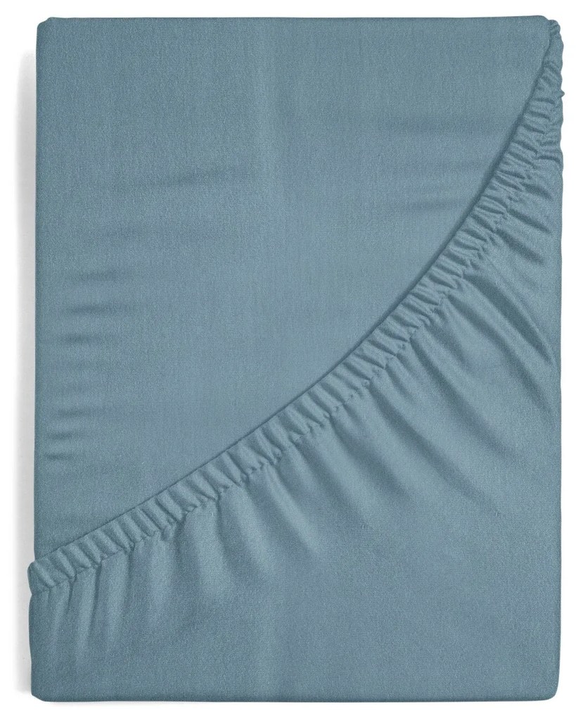 JERSEY PRESTIERADLO 220X240 CM, VÝŠKA 30 CM SVETLOMODRÉ