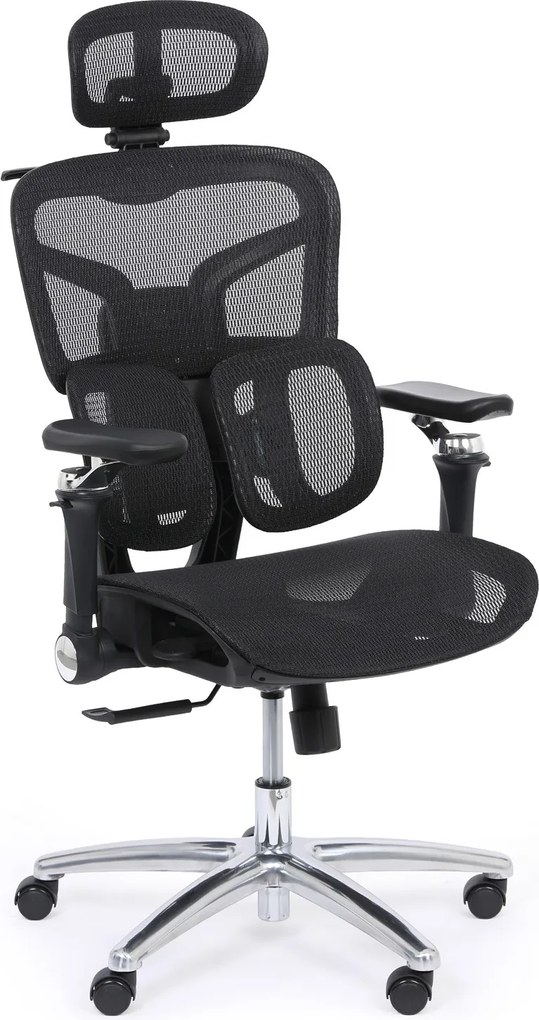 Kancelárska stolička LEVEL, sivá