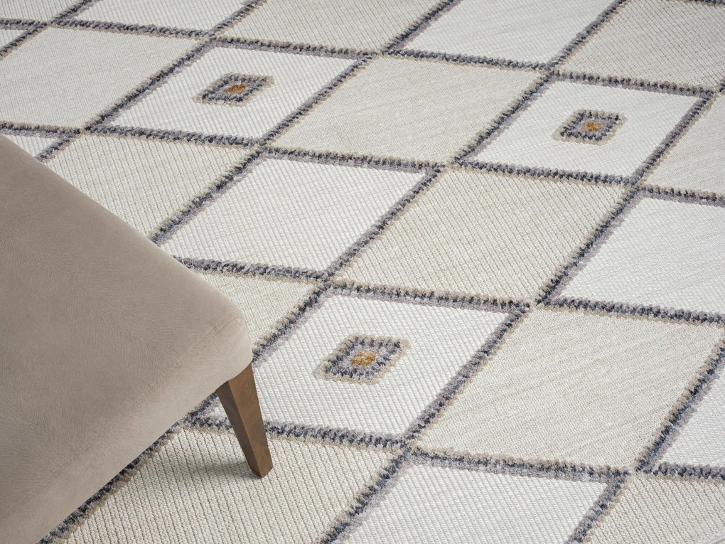 Kusový koberec Luana 2 beige, 160x230, béžová, chodba / predsieň, My Flair