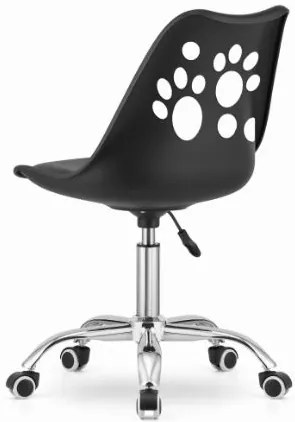 Bestent Kancelárska stolička čierna PAW Basic