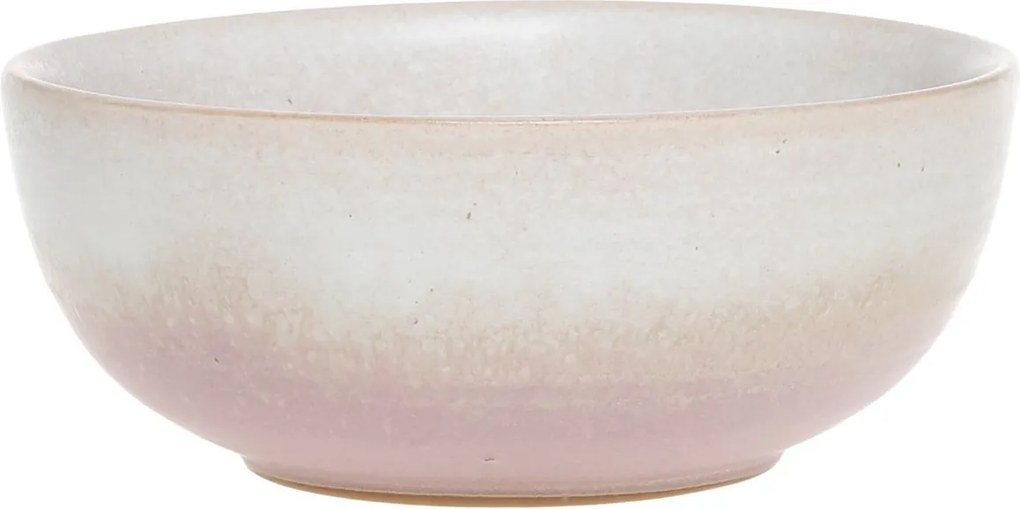 Béžovo-ružová rustikálna miska Valence Dusty Rose - Ø 15*6 cm