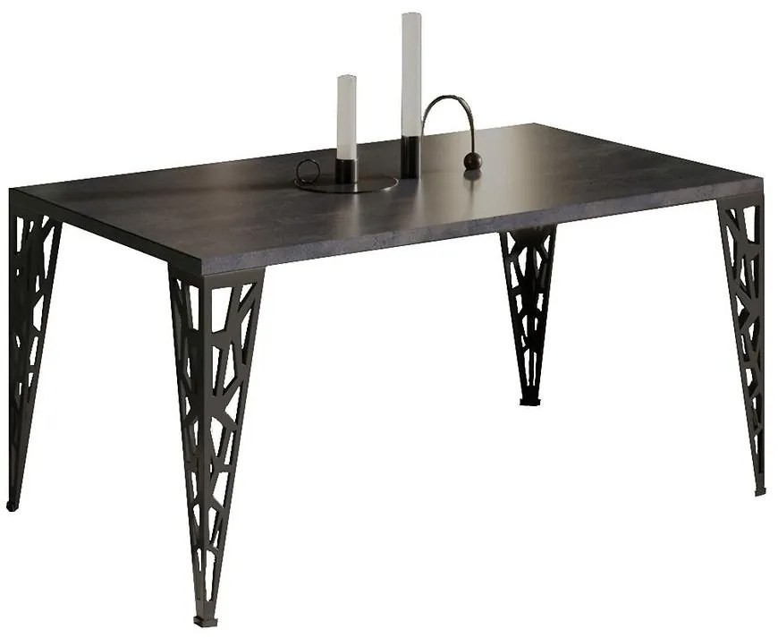 Konferenčný stolík Monza 100 betón tmavý