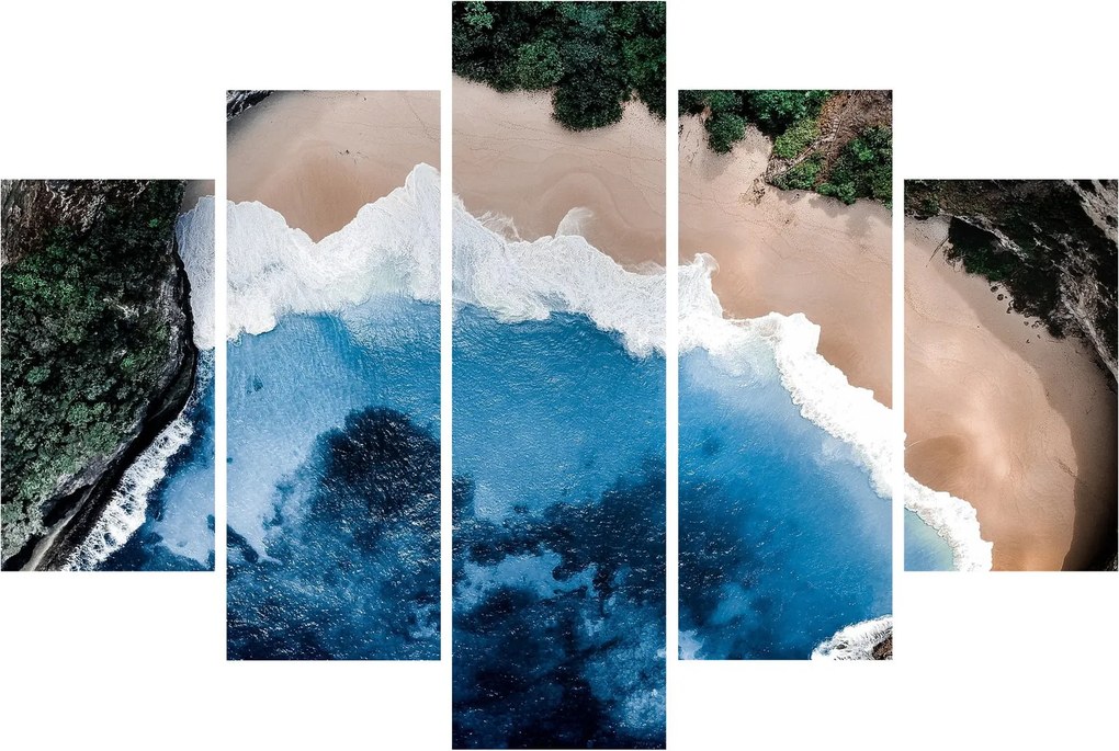 Obraz pláže Nusa Penida, Indonézia (150x105 cm)