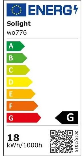 Solight LED stropné svietidlo PLAIN s PIR senzorom, 18W, 1260lm, 3000K, okrúhle, 33cm