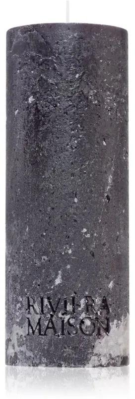 Rivièra Maison Pillar Candle Rustic Black dekoratívna sviečka I. 7x18 cm