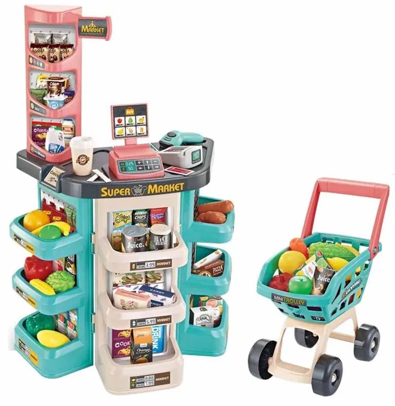 Detský supermarket 47 kusov