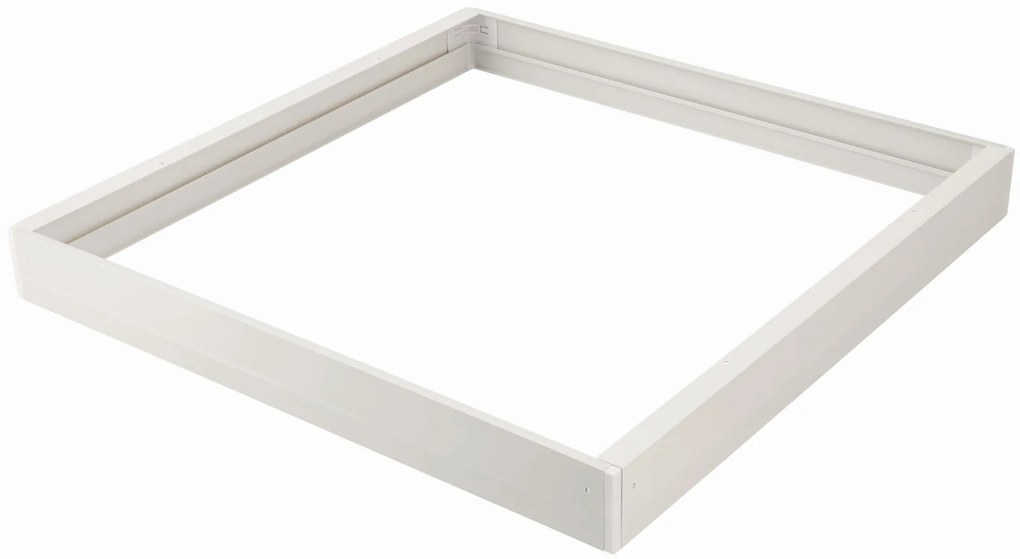 BERGE Prisadený rámček pre LED panely 60x60, plastový, 65mm