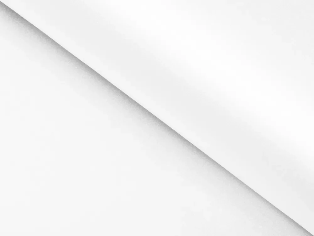 Biante Saténový prehoz/behúň na posteľ Satén LUX-L040 Biely 60x240 cm