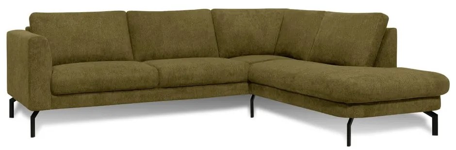 Rohová pohovka v horčicovej farbe (pravý roh) Gomero – Scandic