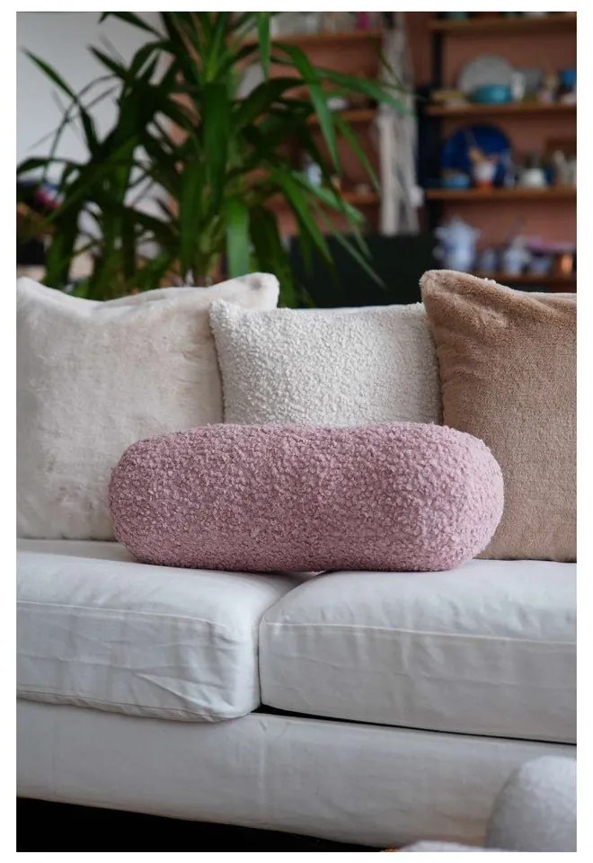 Dekoračný vankúš z materiálu buklé 14x50 cm Top – Mioli Decor