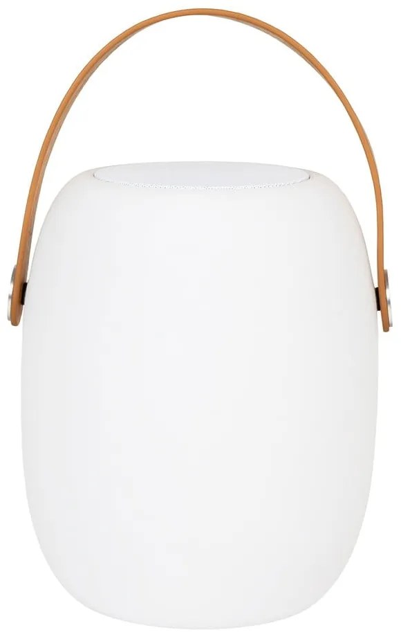 LED prenosné vonkajšie svietidlo s časovačom a reproduktorom na USB ø 18 cm Cardiff – House Nordic