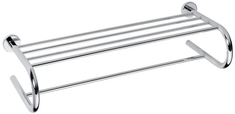 Sapho Sapho, X-ROUND E polička na uteráky U typ, 650mm, chróm, XR418