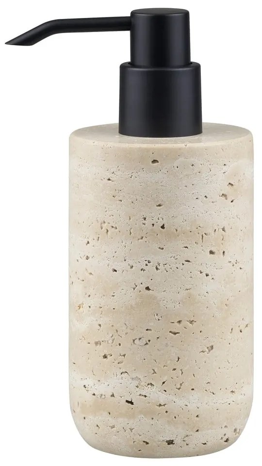Béžový kamenný dávkovač mydla 250 ml Travertine – Mette Ditmer Denmark