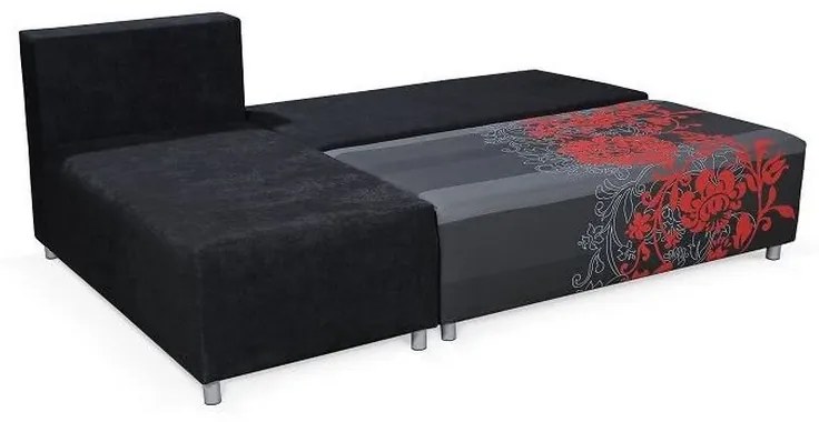 Rohová sedacia súprava CHARLOTTE flower, 220x133 cm, mag 4/neo 20