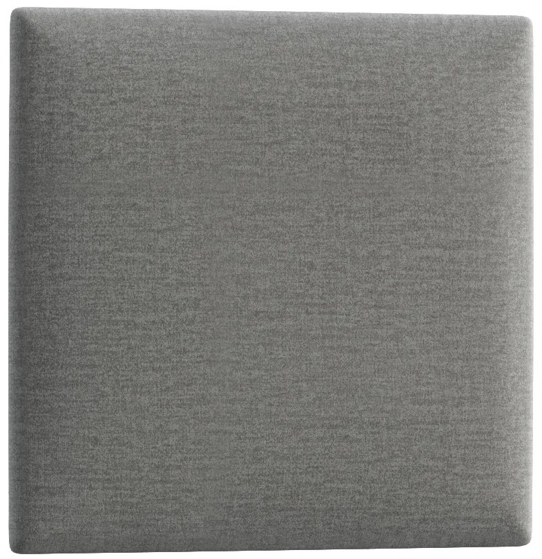 Čalúnený panel na stenu Quito 40x40 cm - sivá