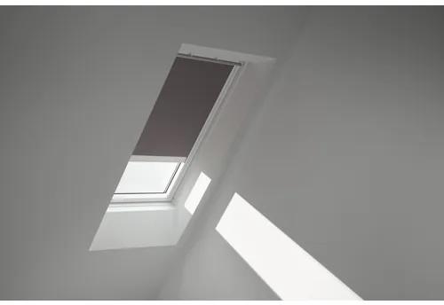 VELUX Zatemňovacia roleta na strešné okno so solárnym ovládaním DSL CK04 4577SWL sivá