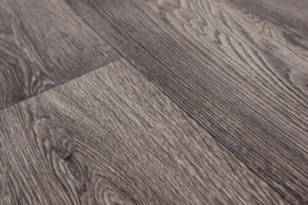 PVC podlaha - lino Toptex Aged Oak 967M, na mieru, šíře 5m, šedá, filc, chodba / predsieň, Beauflor
