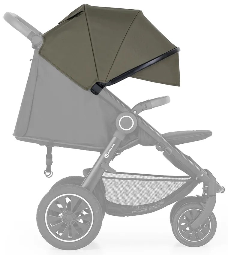 PETITE&MARS strieška na kočík Street + mature olive