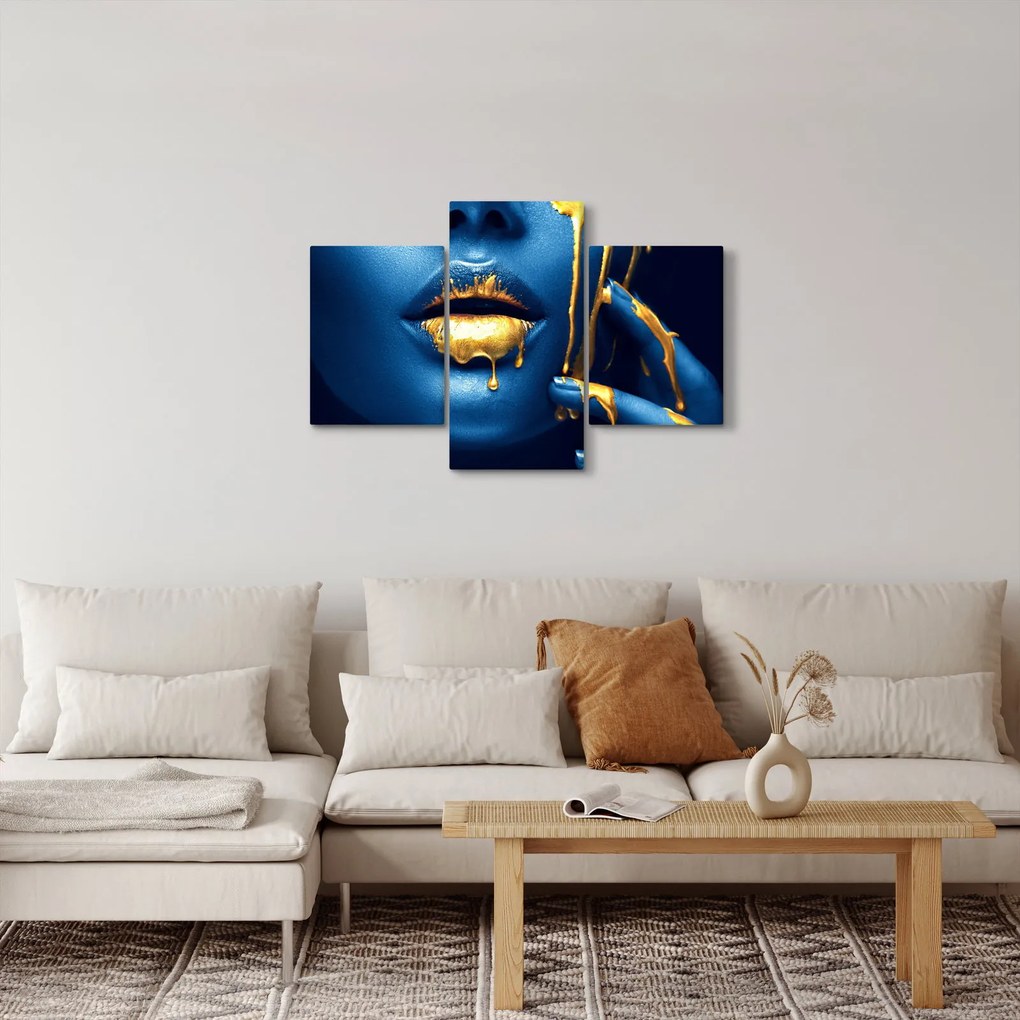 Obraz ľudskej tváre (90x60 cm)