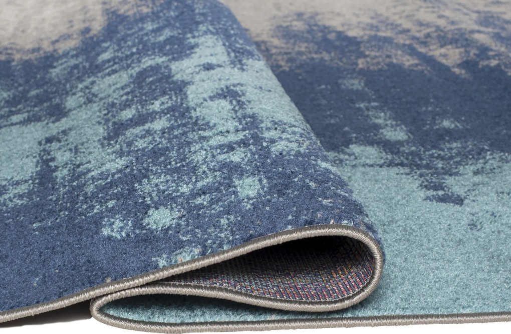 TA Koberec H170A TMAVOMODRÁ PRUŽINA Rozmer: 70x300 cm