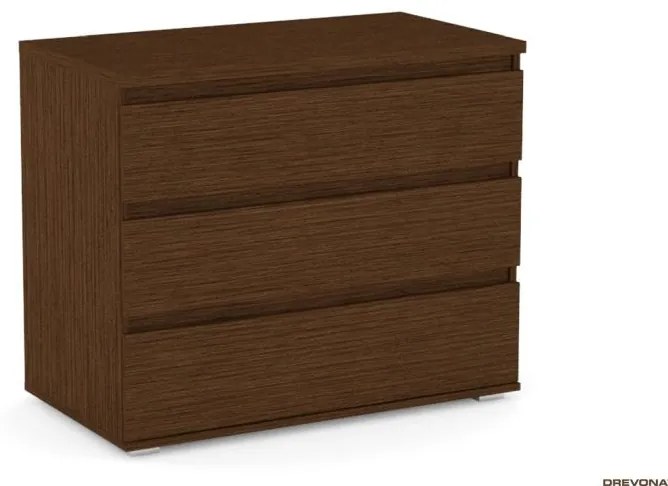 Drevona, komoda REA AMY 2, dub Bardolino