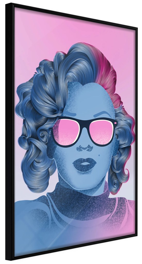 Artgeist Plagát - Norma Jeane [Poster] Veľkosť: 20x30, Verzia: Čierny rám