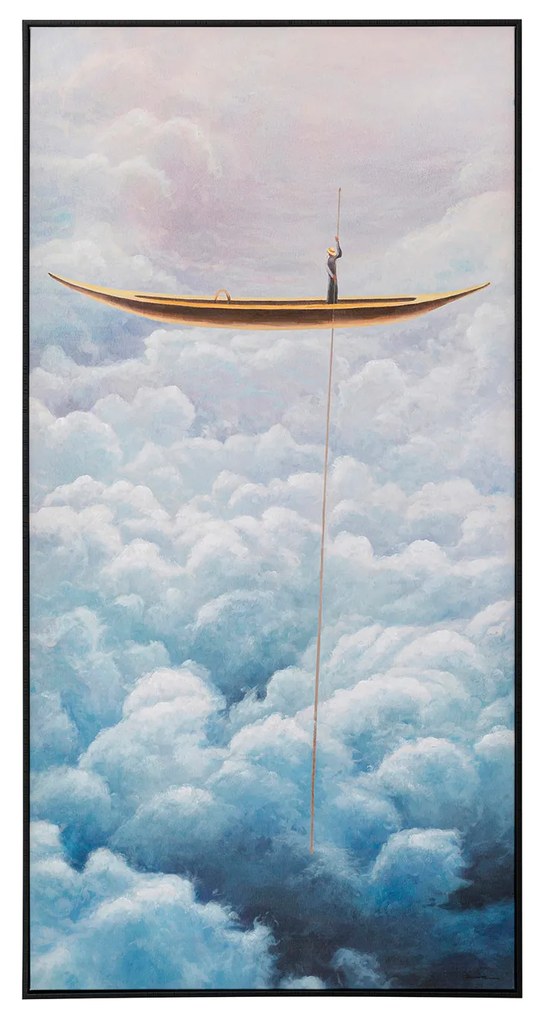 Cloud Boat obraz mix 60x120 cm