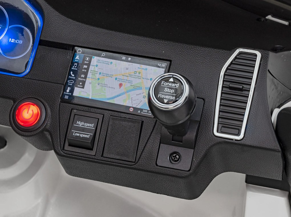 Ramiz Porsche Cayenne S batéria pre deti Paint Biela SUV + diaľkové ovládanie