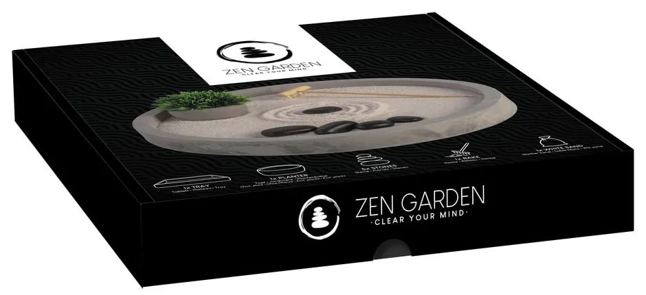 Zenová záhrada Esschert Design Zen, ø 24 cm
