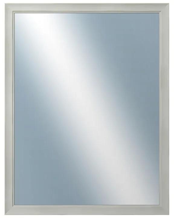 DANTIK - Zrkadlo v rámu, rozmer s rámom 70x90 cm z lišty ANDRÉ veľká biela (3155)