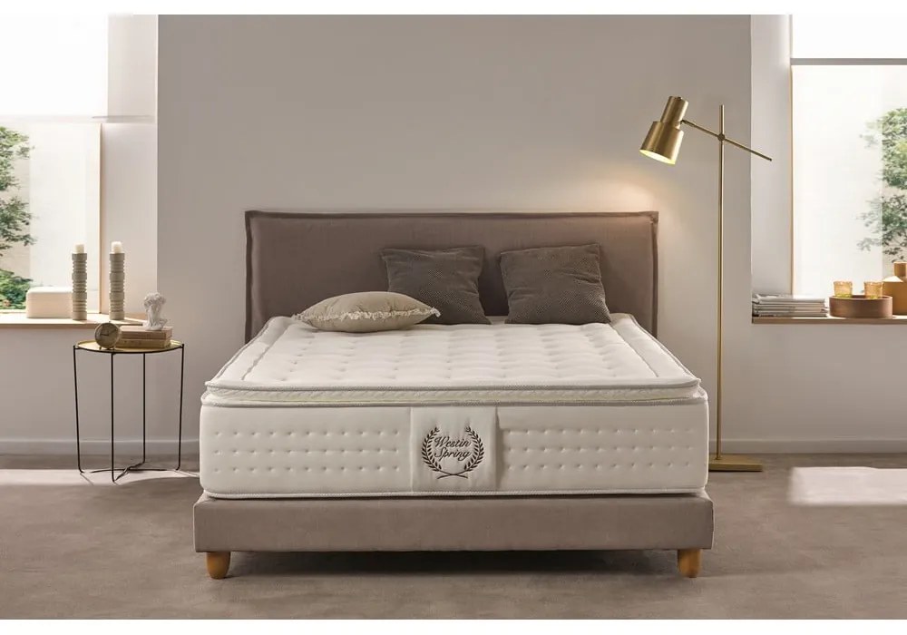 Tvrdý pružinový termoregulačný matrac 200x200 cm WESTIN SPRING – Moonia