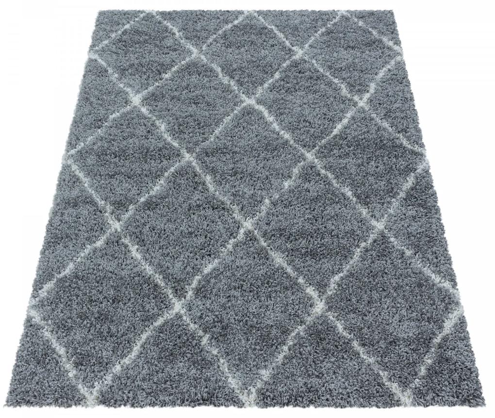 Ayyildiz koberce Kusový koberec Alvor Shaggy 3401 grey - 120x170 cm